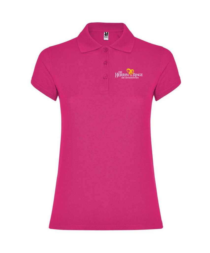 Die Herrin Der Ringe Die Gefaehrtinnen - Women´s Star Poloshirt