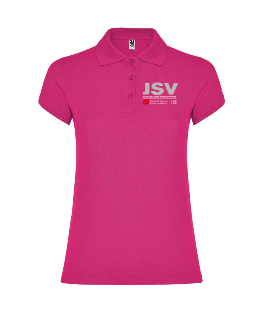 Jsv Junggesellinnen Schlussverkauf - Women´s Star Poloshirt