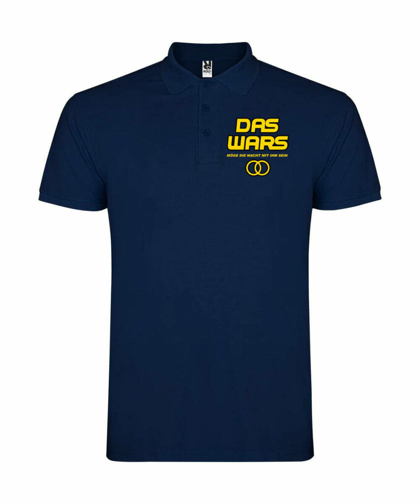 Das Wars Moege Die Macht Mit Ihm Sein Jga - Unisex Poloshirt