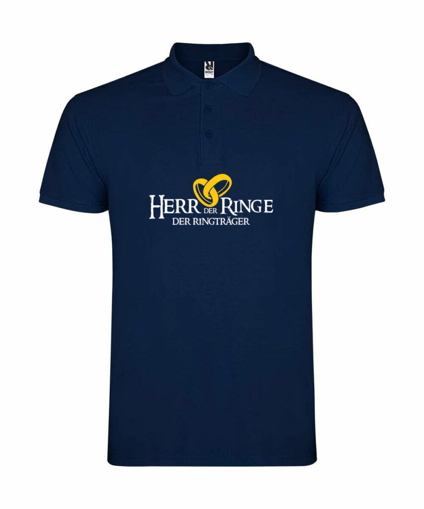 Herr Der Ringe Der Ringtraeger Jga - Unisex Poloshirt