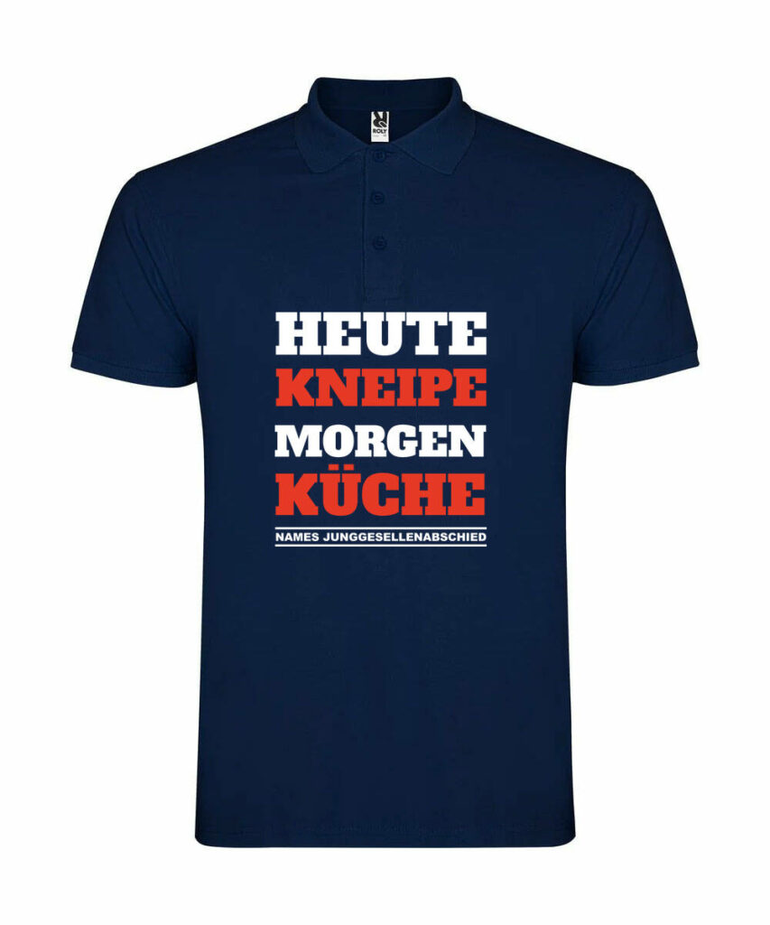 Wappen Bier Junggesellenabschied - Unisex Poloshirt