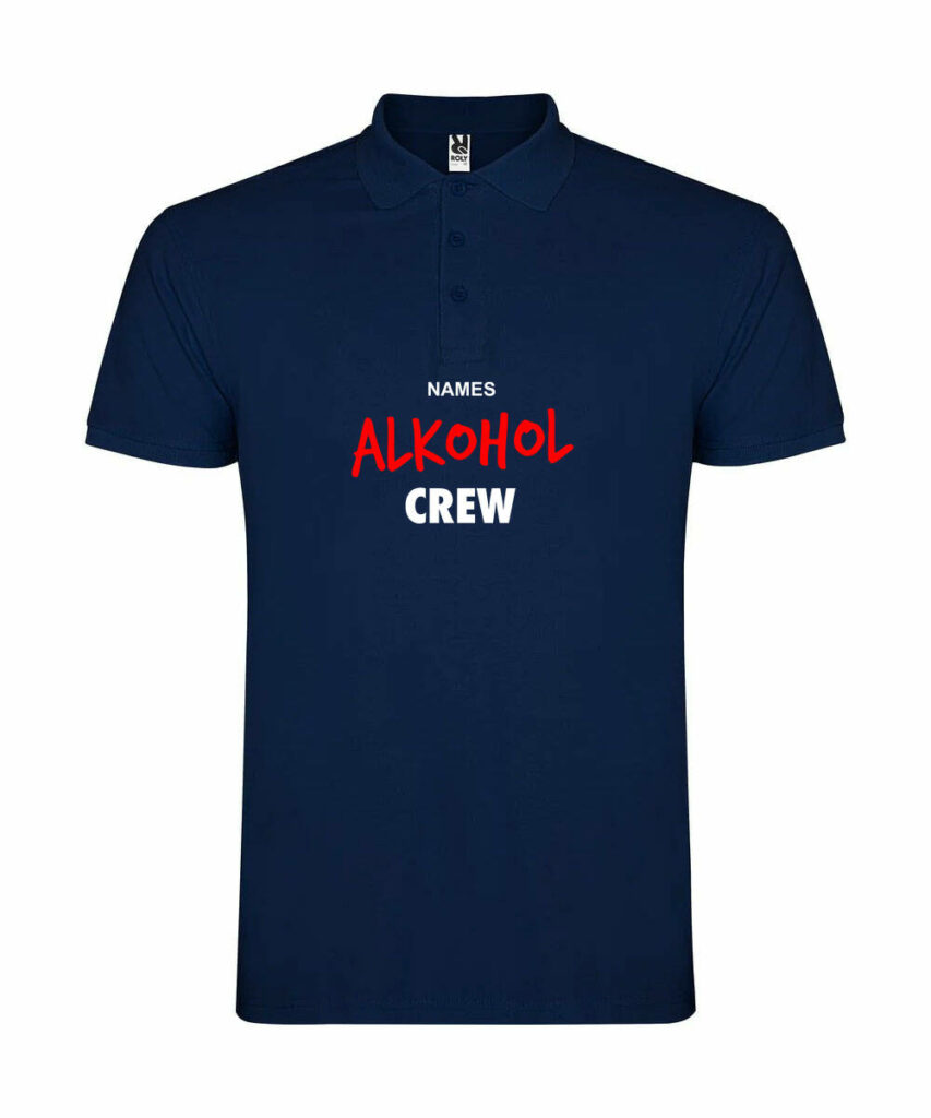 Names Alkohol Crew - Unisex Poloshirt