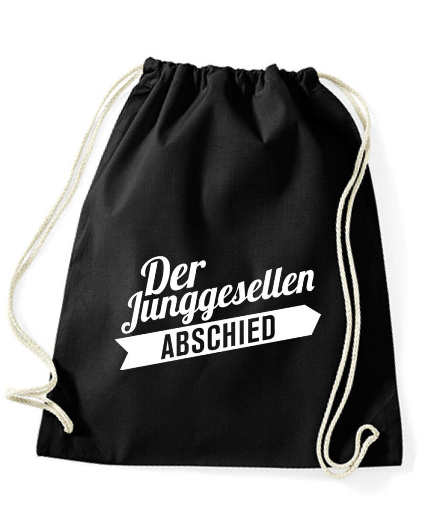 Der Junggesellenabschied - Cotton Gymsac