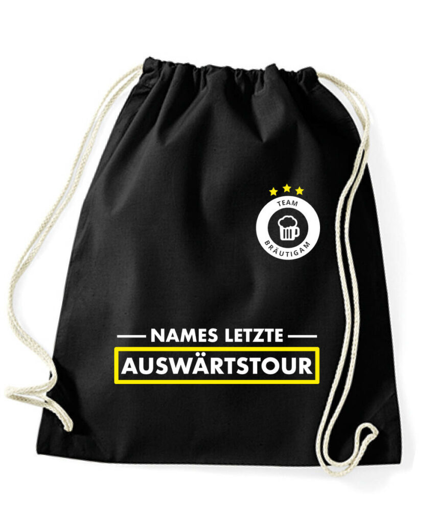 Letzte Auswaertstour - Cotton Gymsac