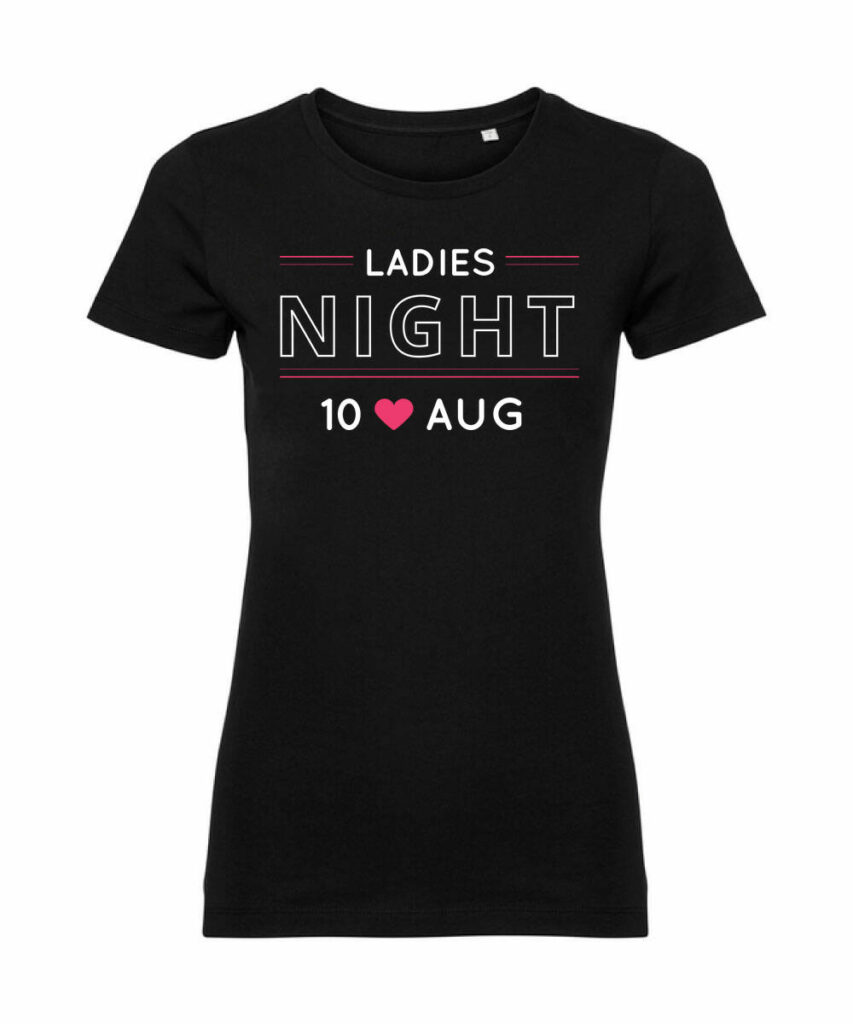 Jga Ladies Night Datum Junggesellinnenabschied - Ladies´ Pure Organic T Z108F