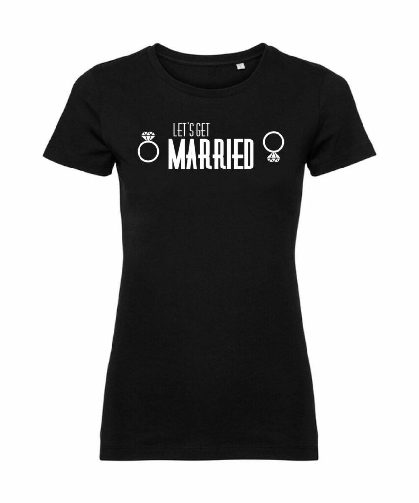 Lets Get Married Junggesellinnenabschied - Ladies´ Pure Organic T Z108F