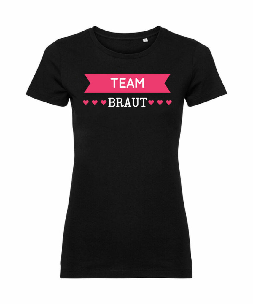 Team Braut Scherpe Junggesellinnenabschied - Ladies´ Pure Organic T Z108F