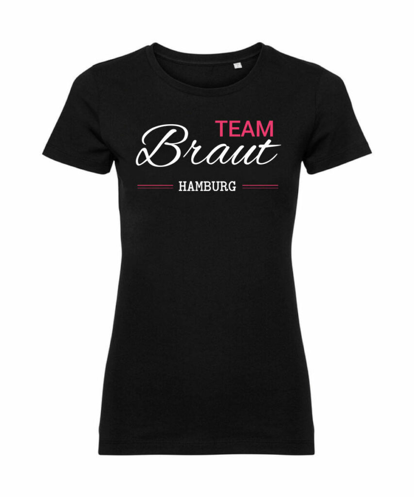 Team Braut Stadt Individuell Jga - Ladies´ Pure Organic T Z108F