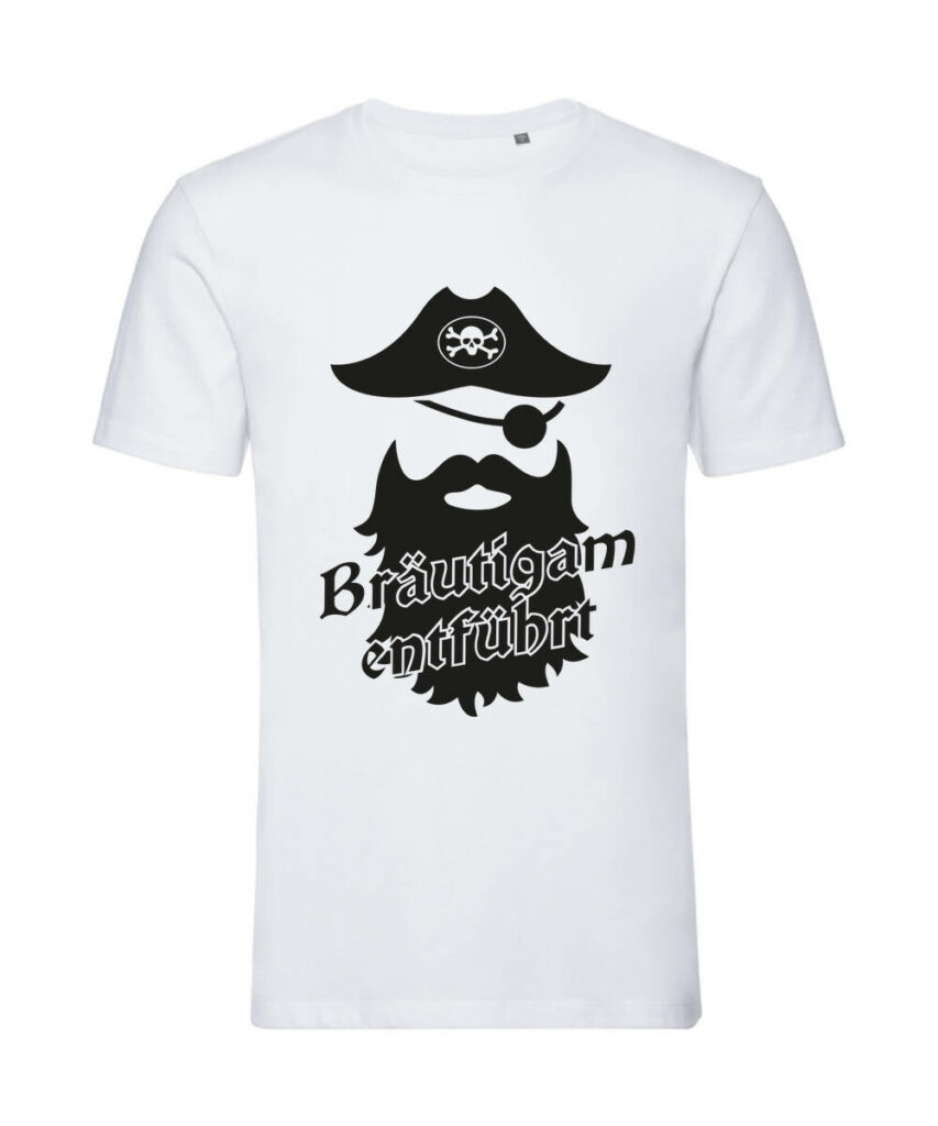 Braeutigam Entfuehrt Jga Motiv - Organic T-Shirt