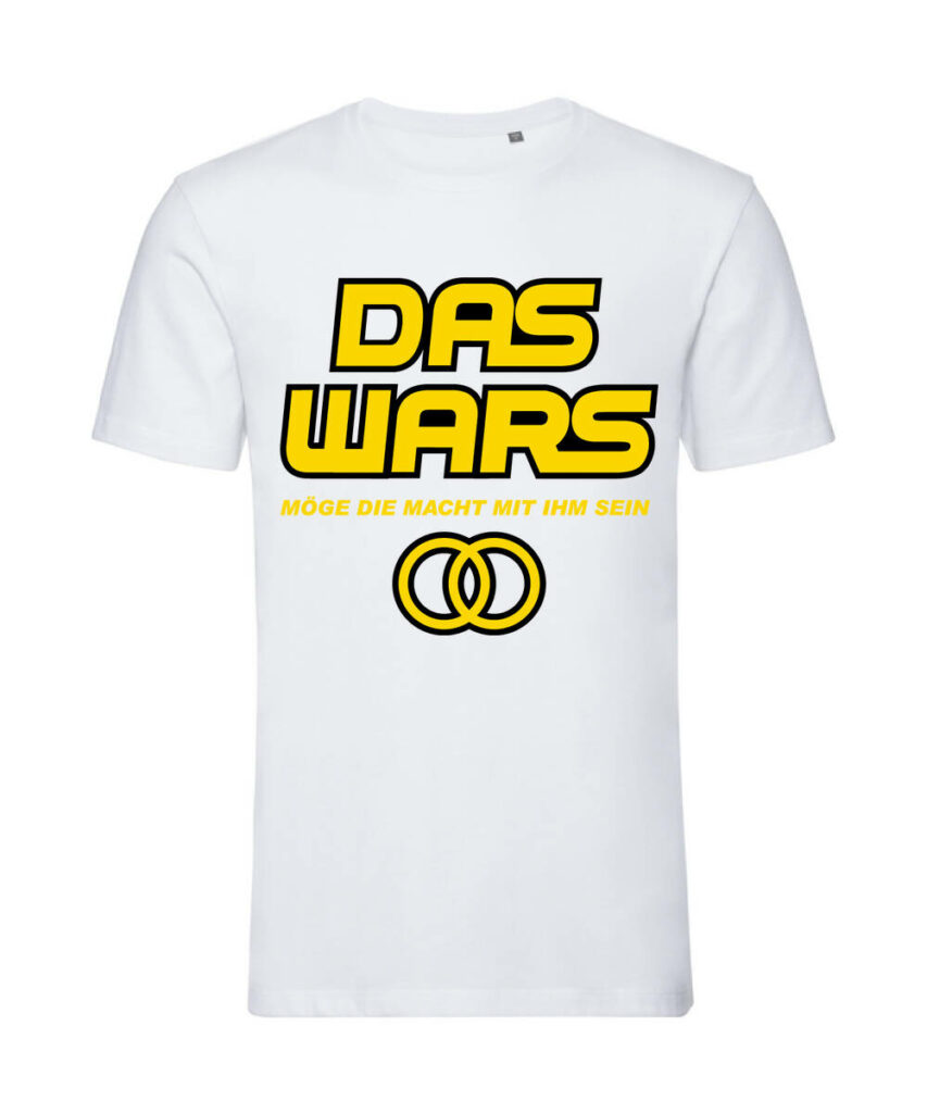 Das Wars Moege Die Macht Mit Ihm Sein Jga - Organic T-Shirt