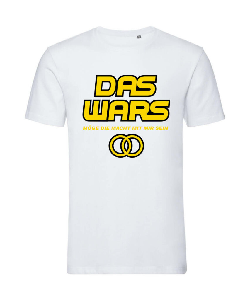 Das Wars Moege Die Macht Mit Mir Sein Jga - Organic T-Shirt