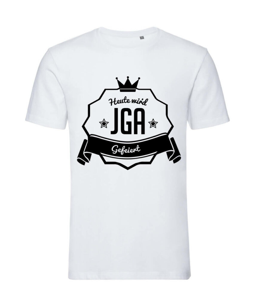 Heute Wird Jga Gefeiert - Organic T-Shirt