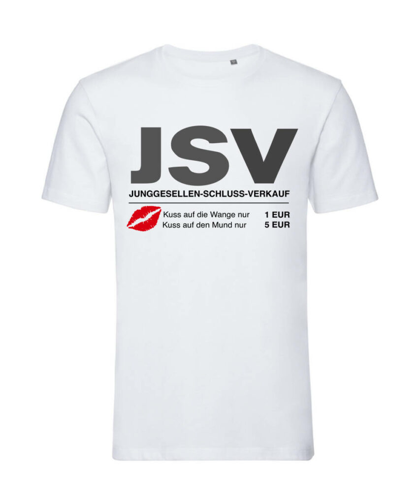 Jsv Junggesellen Schluss Verkauf - Organic T-Shirt