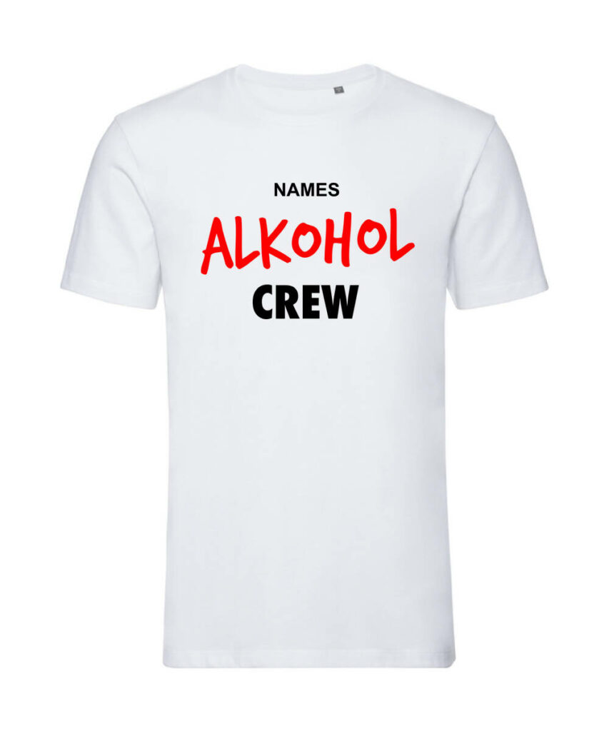 Names Alkohol Crew - Organic T-Shirt