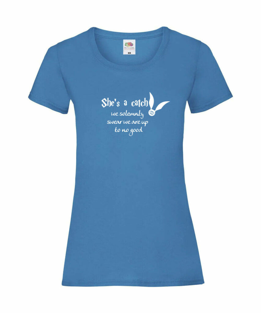 She´s a Catch - Harry P – Wizards – Ladies´ Valueweight T